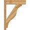 Ekena Millwork Funston Block Rough Sawn Outlooker, Western Red Cedar, 6"W x 22"D x 30"H OUT06X22X30FST05RWR - alternate 2
